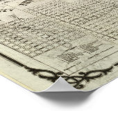 Nieuwe Sectionele en Topografische kaart van Utah Poster (Hoek)