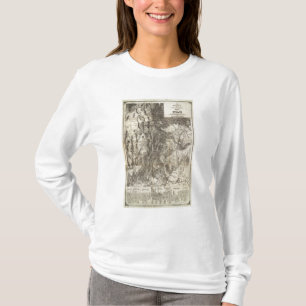 Nieuwe Sectionele en Topografische kaart van Utah T-shirt