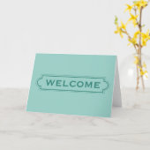 Nieuwe serie inhuren - Welkom  - Onboardingkaart Kaart (Gele Bloem)