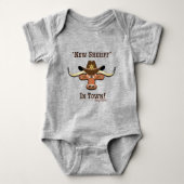 Nieuwe sheriff in de stad Longhorn Romper (Voorkant)