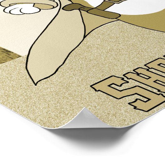 Nieuwe sheriff in het Poster van de stad Corgi (Hoek)