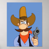 Nieuwe sheriff in het Poster van Town (Voorkant)
