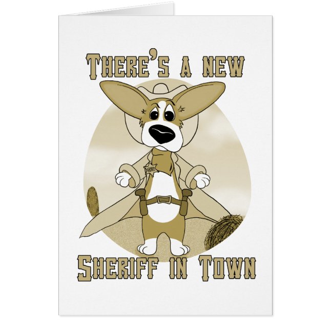 Nieuwe sheriff in Town (Voorkant)