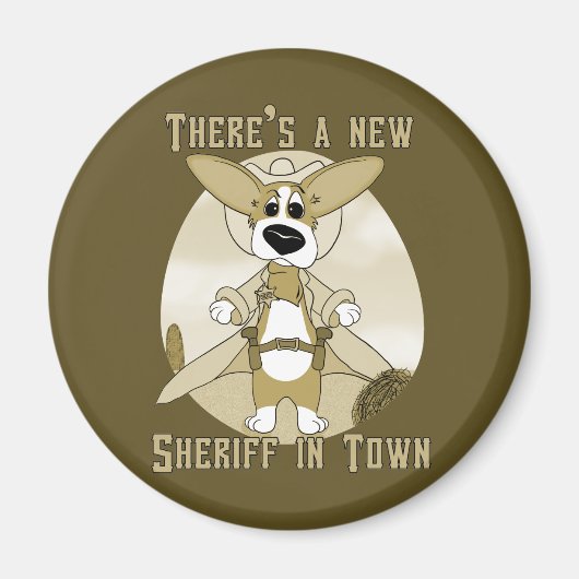 Nieuwe sheriff in Town Magnet (Voorkant)