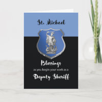 Nieuwe sheriff St. Michael Blessings