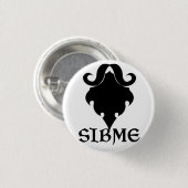 Nieuwe SIBME-Button Ronde Button 3,2 Cm (Voorkant /achterkant)