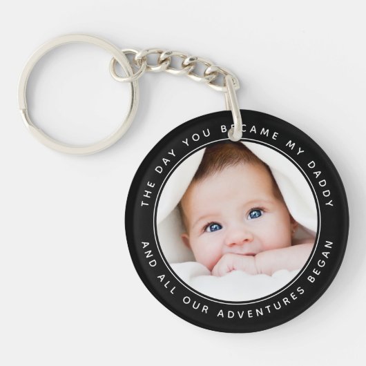Nieuwe Sleutelhanger van de Foto van de Baby van p (Voorkant)