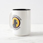 Nieuwe Smart Gear Cavewoman doet Mok in wetenschap (Voorkant links)