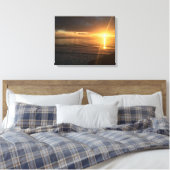 Nieuwe Smyrna Sun Rise Canvas Afdruk (Insitu (Slaapkamer))
