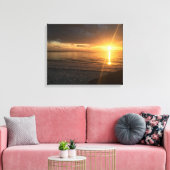 Nieuwe Smyrna Sun Rise Canvas Afdruk (Insitu (Woonkamer))