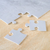 Nieuwe sneeuw op de stoel legpuzzel (Zijkant)