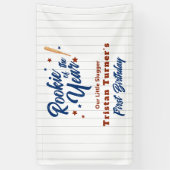 Nieuwe Speler Van Het Jaar 1e Verjaardag  Spandoek (Verticaal)