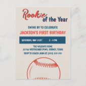 Nieuwe Speler van het Jaar 1e Verjaardagsfeestje H Briefkaart (Voorkant)