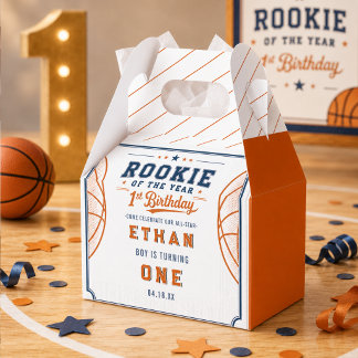 Nieuwe Speler van het Jaar Basketbal Ticket 1e Ver Bedankdoosjes