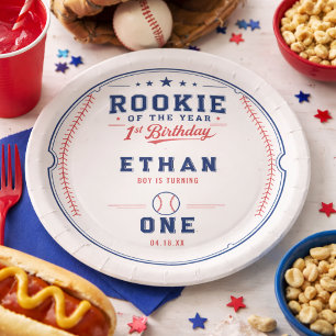 Nieuwe Speler van het Jaar Honkbal Ticket 1e Verja Papieren Bordje