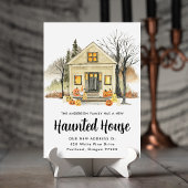 Nieuwe Spokenhuis Halloween Verhuizing Aankondiging