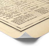 Nieuwe spoorwegkaart van de staten van Maryland Poster (Hoek)