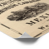 Nieuwe spoorwegkaart van de Verenigde Staten 3 Poster (Hoek)