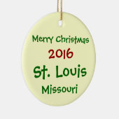 NIEUWE  ST 2016. LOUIS CHRISTMAS ORNAMENT (Rechts)