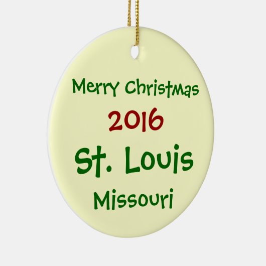 NIEUWE ST 2016. LOUIS CHRISTMAS ORNAMENT (Rechts)