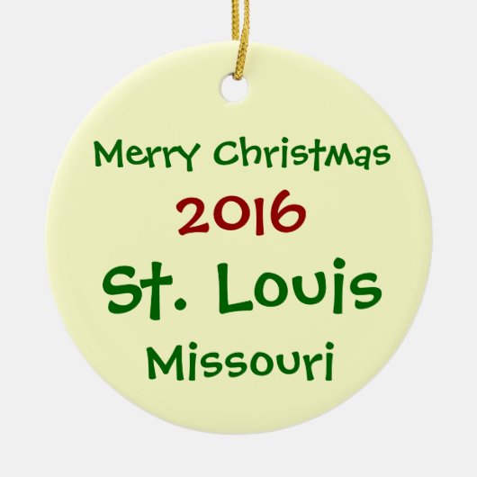 NIEUWE  ST 2016. LOUIS CHRISTMAS ORNAMENT (Voorkant)