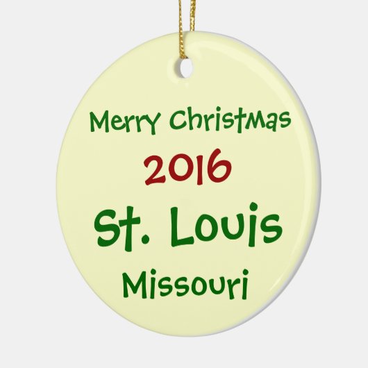 NIEUWE  ST 2016. LOUIS CHRISTMAS ORNAMENT (Links)