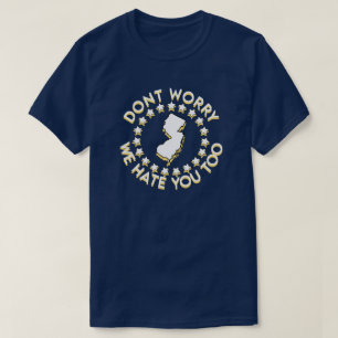 NIEUWE STAAT VAN JERSEY T-SHIRT
