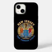 NIEUWE STAATSVLAG VAN JERSEY GARDEN Case-Mate iPhone CASE (Achterkant)