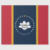 Nieuwe staatsvlag van Mississipi Cadeaupapier (Vlak)
