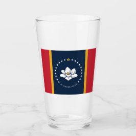 Nieuwe staatsvlag van Mississipi Glas
