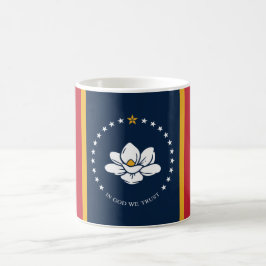 Nieuwe staatsvlag van Mississipi Koffiemok