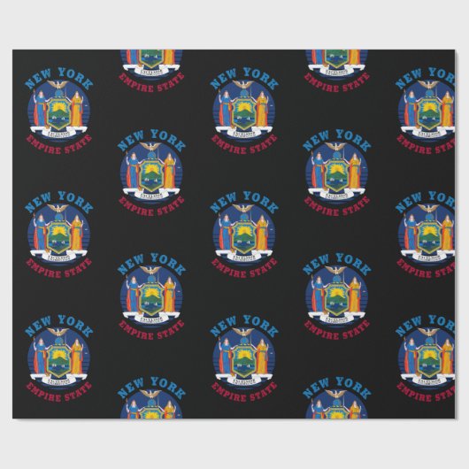 NIEUWE STAATSVLAG VAN YORK CADEAUPAPIER (Vlak)