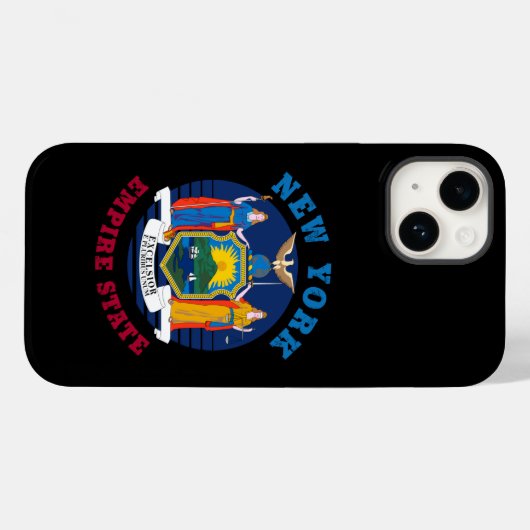 NIEUWE STAATSVLAG VAN YORK Case-Mate iPhone CASE (Achterkant (horizontaal))