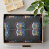 NIEUWE STAATSVLAG VAN YORK TISSUEPAPIER (Geschenk)