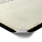  nieuwe standaardkaart van de wereld poster (Hoek)