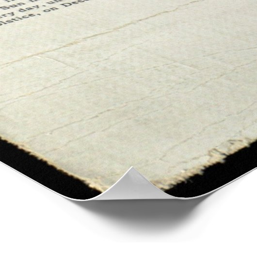  nieuwe standaardkaart van de wereld poster (Hoek)