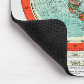 Nieuwe standaardkaart van de wereldvlakte muismat (Hoek)