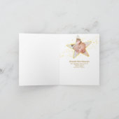 Nieuwe Star Baby Flat Aankondiging Kaart (Binnen)