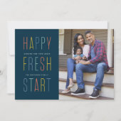 Nieuwe start nieuwe jaargang vaardige aankondiging (Voorkant)