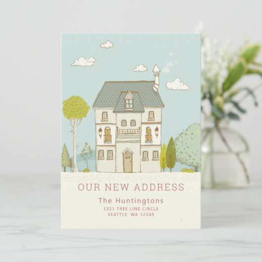 Nieuwe startaankondiging charteren aankondiging (Staand voorkant)