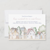 Nieuwe startaankondiging kaart (Voorkant)