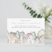 Nieuwe startaankondiging kaart (Staand voorkant)