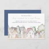 Nieuwe startaankondiging kaart (Voorkant / Achterkant)