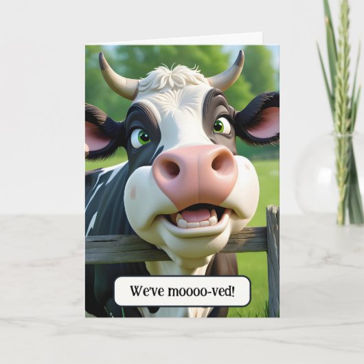 Nieuwe startaankondiging kaart (Voorkant)