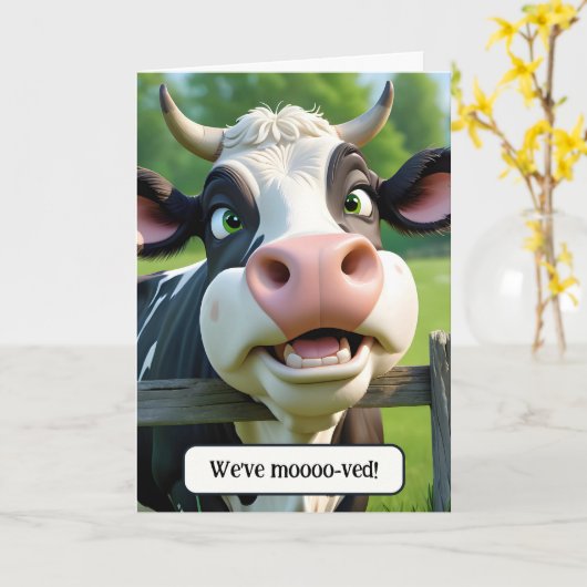 Nieuwe startaankondiging kaart (Gele Bloem)