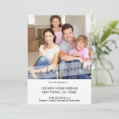 Nieuwe startfoto die we hebben verplaatst, Elegant Aankondiging (Staand voorkant)