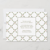 Nieuwe startfoto Kerstmis - Grote adreswijziging Feestdagenkaart (Achterkant)