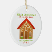 Nieuwe startkerst keramisch ornament (Rechts)