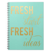 Nieuwe startnotebook notitieboek (Voorkant)