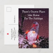 Nieuwe startpagina voor Feestdagen Aankondigingskaart (Voorkant / Achterkant)